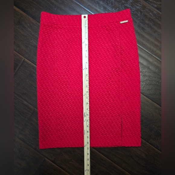 Michael Kors Womens Textured Pencil Skirt Medium - Picture 5 of 10